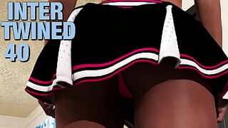 INTERTWINED #40 • Elenas hot cheerleader outfit