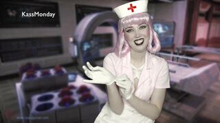 Unhinged Nurse Joy Stretches your Butt (ft mr Hankey's Lampwick)