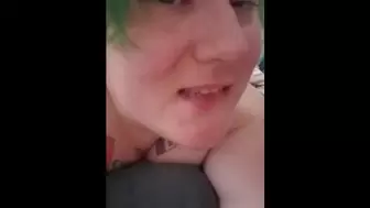 BIG BREASTED WOMAN Agrees to Eat your Butt