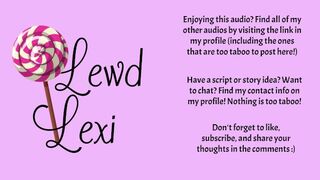 Lexi and Mr. Bear [erotic Audio][Ddlg][Stuffies][Anal][Mild Gagging][Teddy Bear][Audio Only]
