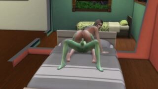 Alien Nailed a Dugout in Sims
