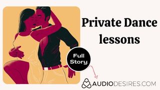 Private Dance Lesson | Erotic Audio Dancing Sex Story ASMR Audio Porn for Women Dance Teacher