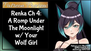 Renka four a Romp under the Moonlight W/ your Wolf Bitch