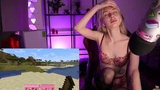 Nude Minecraft Gameplay UwU Sleazy Streamer