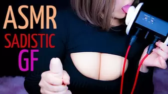 Sadistic Gf Suck your Ears and gives a Strong Hand-Job for be a Bad Husband -ASMR- Role Play