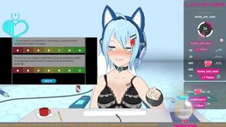 Desperate Cartoon AI Begs her Chat for an Cums, Part one (CB VOD 06-09-2021)
