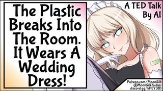 The Plastic Breaks into the Room, it Wears a Wedding Dress!