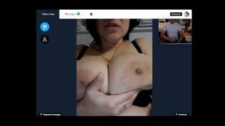 Film Chat Huge Titties MILF Helps me Masturbation