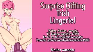 ♡surprising Trish with Lingerie!♡ | Blasian Wannabe ASMR on YT