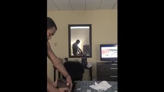 Teaching her a Lesson about Blowing Ebony Dong