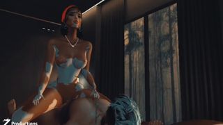 Z- Fucking a Model with Vitiligo / ROOM Sexual Storm IMVU