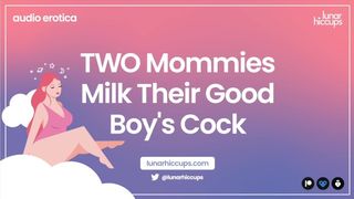 ASMR | 2 Mommies Milk their Good Hubby's Prick [audio Roleplay] [wet Sounds] [two Girls]