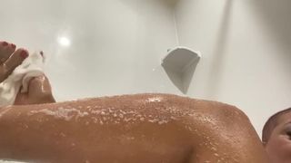 Fine and Steamy Shower and some Hard Core afterwards