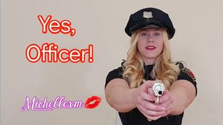 POINT OF VIEW Arrested and strip searched by alluring blonde