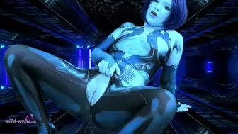 Halo Cortana Teasing, Swallowing, Fucking, and Sperm Shot Clip Compilations