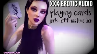 Jerk Off Instruction Game: Playing Card Deck (52+Joker) || ASMR XXX EROTIC AUDIO