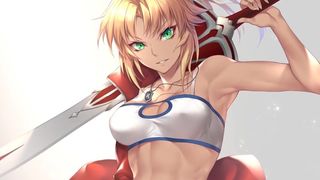 HentaiAnimeJOI - Mordred Tests Your Saber (Stroke To The Beat Challenge)