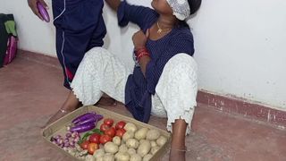 Ever Best Rough Fucking Desi Indian Vegetable Seller Skank In My House