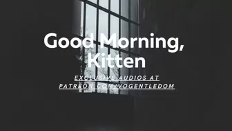 [M4F] - Good Morning, Kitten [Erotic ASMR For Women] [Boss Roleplay] [Anal Fingering] [Gentle Dom]