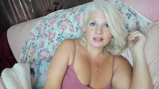 PaintedRose.Live - Curvy MILF Rosie: Scary Thunderstorm - Cuddle Step-mom and Sperm Inside. POINT OF VIEW