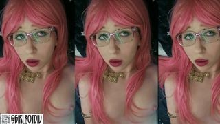 Pink Haired E Phrodite Ravishing Agony Cumming
