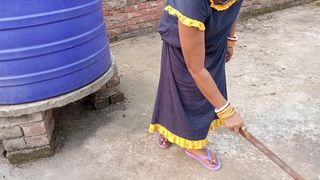 Fucking Bengali Bhabhi In Rooftop Room Hard In Standing Doggy until Cream pie