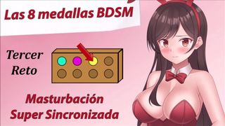 JOI Aventura Rol Anime - Tercera medalla BDSM - En español
