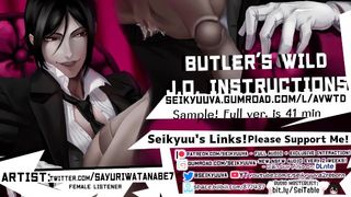 Butler's KINKY Masturbate Instructions ...Art:twitter @sayuriwatanabe7