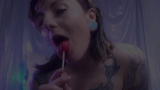 ASMR - Wet Blowpop Blowing Sounds - PASTEL ROSIE Cute Wild Talk, Humongous Breasts, and Cute Tongue Bizarre