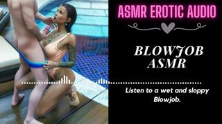 [18+ ASMR EROTIC AUDIO] Wet and Sloppy Oral sex