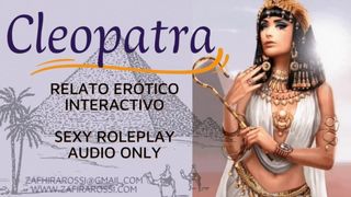 Asmr Roleplay Follando a CLEOPATRA Audio Only PREVIEW EXCLUSIVA Relato Completo 20 min Femdom