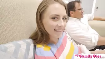 Your Cum Belongs inside Me, just Dont get Caught by StepDad - MyFamilyPies