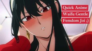 Quick Hentai ASMR JOI: Trans stepmommy Gives You BDSM Gentle Femdom