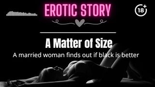 [EROTIC AUDIO STORY] A Matters of Size