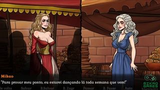 Game of Hoes ep five promessa de Daenerys e conhecendo Sansa