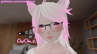 Shy and blushy vtuber takes you home after a date - Romantic SELF PERSPECTIVE VRchat erp - Preview