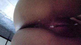 whore addicted to spunk in her vagina wanting to pee