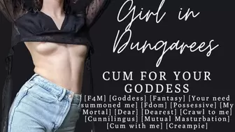 ASMR | Worship and sperm in your Goddess | Cunnilingus | Cream-pie | SFX