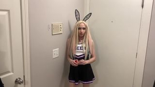 Trick or treater cheerleader comes inside to fuck neighbour full tape on onlyfans Petiteandsweet69