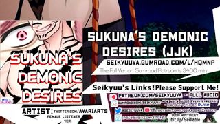 [erotic audio JUJUTSU KAISEN] SUKUNA'S DEMONIC PENIS! Art: @AvariArts