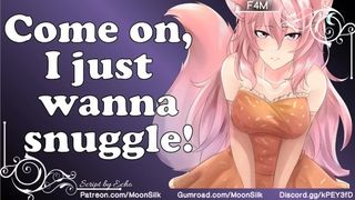 Charming Kitsune Needs You To Warm Her Up![Submissive Kitsune x Coworker Listener]