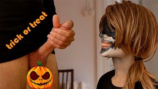 HALLOWEEN TASTE GAME with my Roommate| Almoust caught by my cuck bf - Sheila Moore