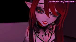 Spooky Succubus puts a spell on you so you can fuck her charming friend on Halloween - Preview