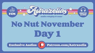 FemDom No Nut November Challenge - Day one [Mutual Masturbation] [Handjob] [Fingering Wet Pussy]