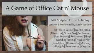 Audio Roleplay - Rival Co-Worker Corners You in the Breakroom [F4M Scripted Gentle FDom Roleplay]