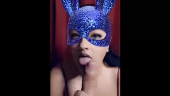 Blackassqueen oral sex and cumshot