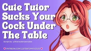 Hot Nerdy Skank Helps You Study With Her Mouth & Throat [College] [Blowjob ASMR] [Submissive Slut]
