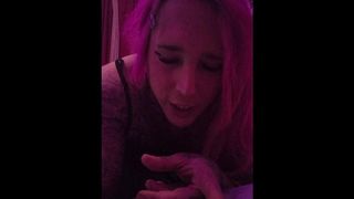 Tgirl sleazy talk and wants you to fuck her