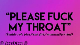 Your baby slut can't wait to play with you [sub girl][begging][erotic audio]