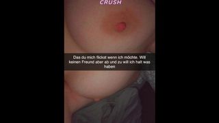 18 year mature German chick wants Lover to cheat on GF Snapchat